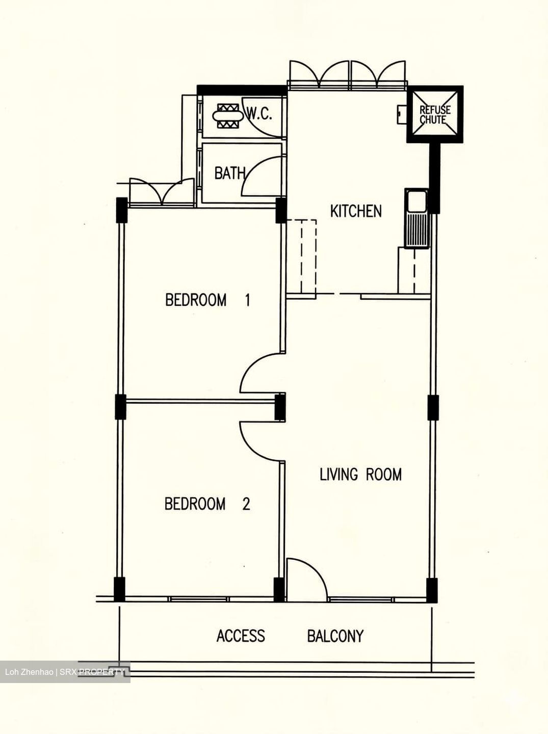 Blk 5 Tanjong Pagar Plaza (Bukit Merah), HDB 3 Rooms #591314731